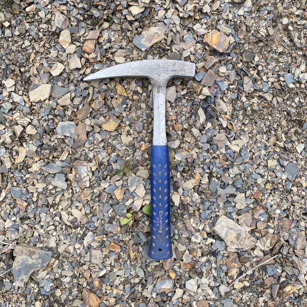 Estwing Rock Pick - 22 oz - E3-22P. The best general fossil hammer available.